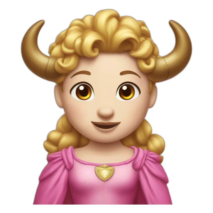 Princess robat bull gum sticker