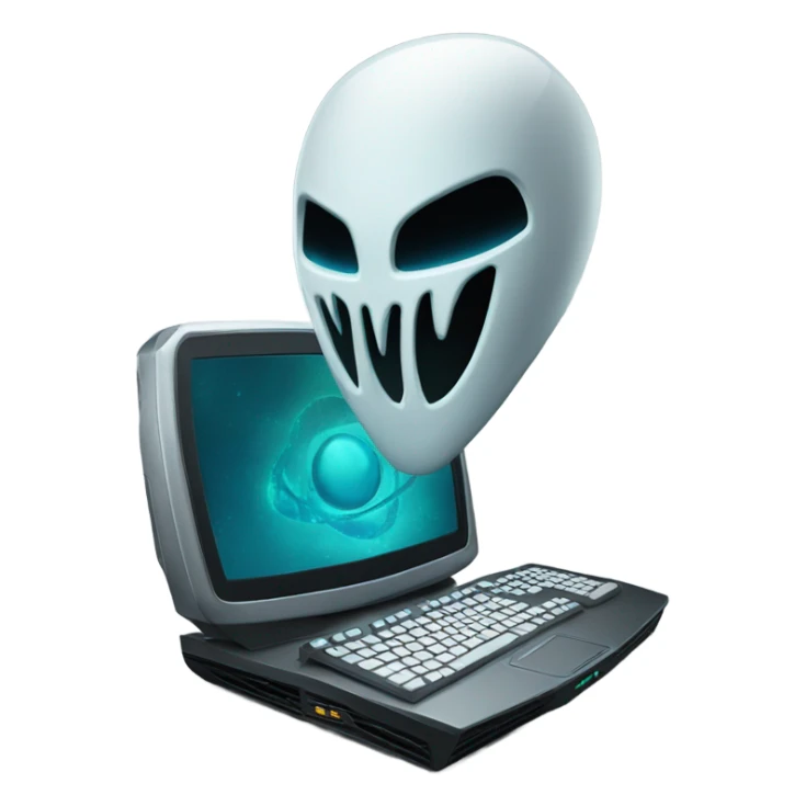 alienware computer sticker