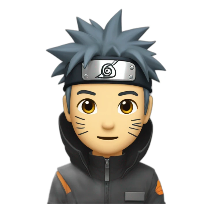Naruto fait un doigt d’honneur  sticker