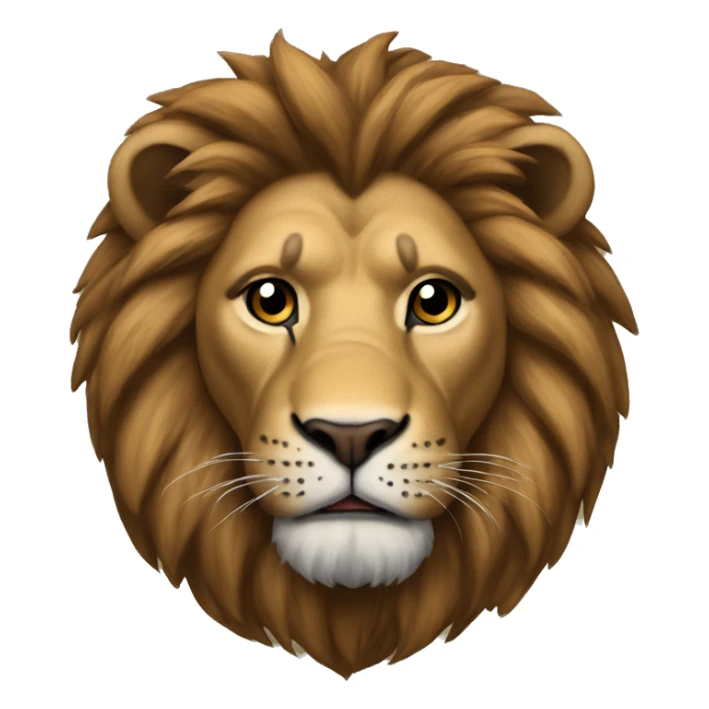 Lion wearing a bills hoodie sticker