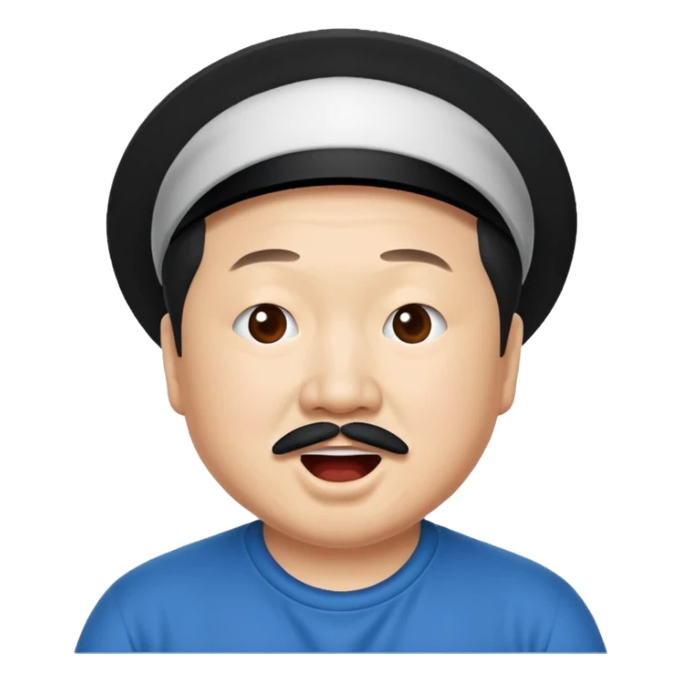 photo realistic Bobby lee the comedian sticker