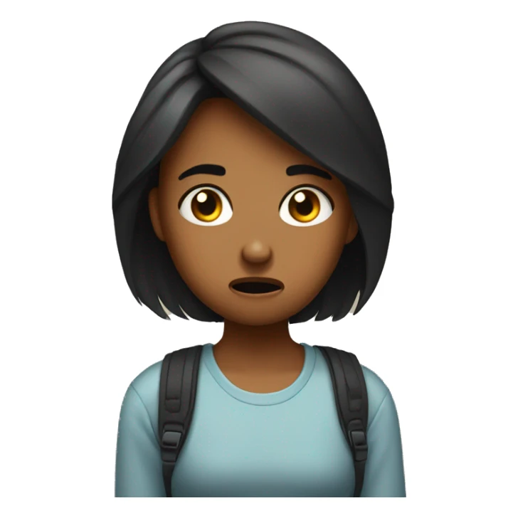 Girl upset about not getting her brothers phone sticker