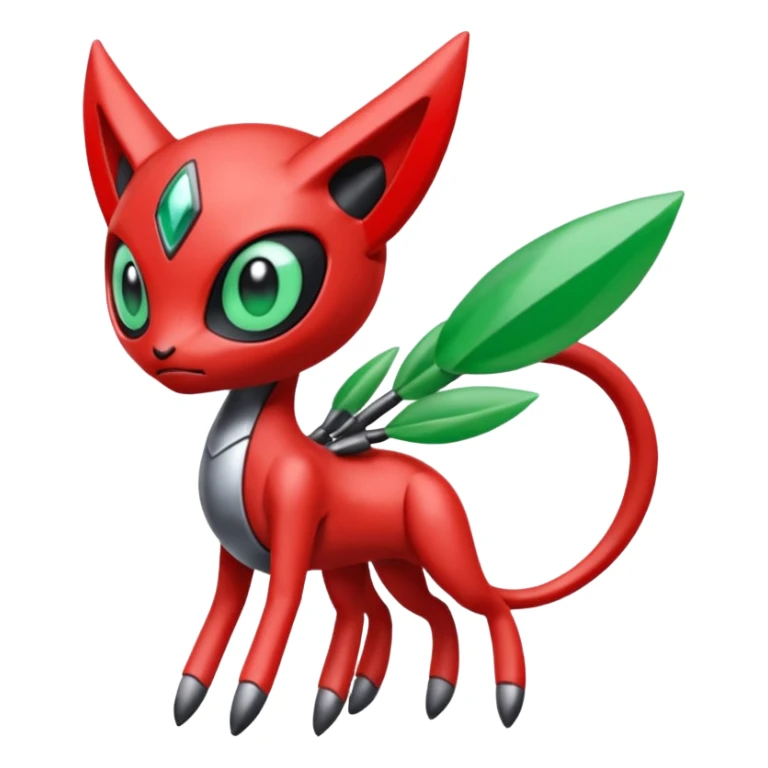Meloetta-Scizor-Pokémon-Digimon-Fakémon-creature sticker