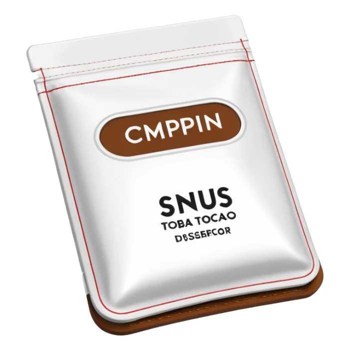 Create me SNUS pouch only with every single detail sticker