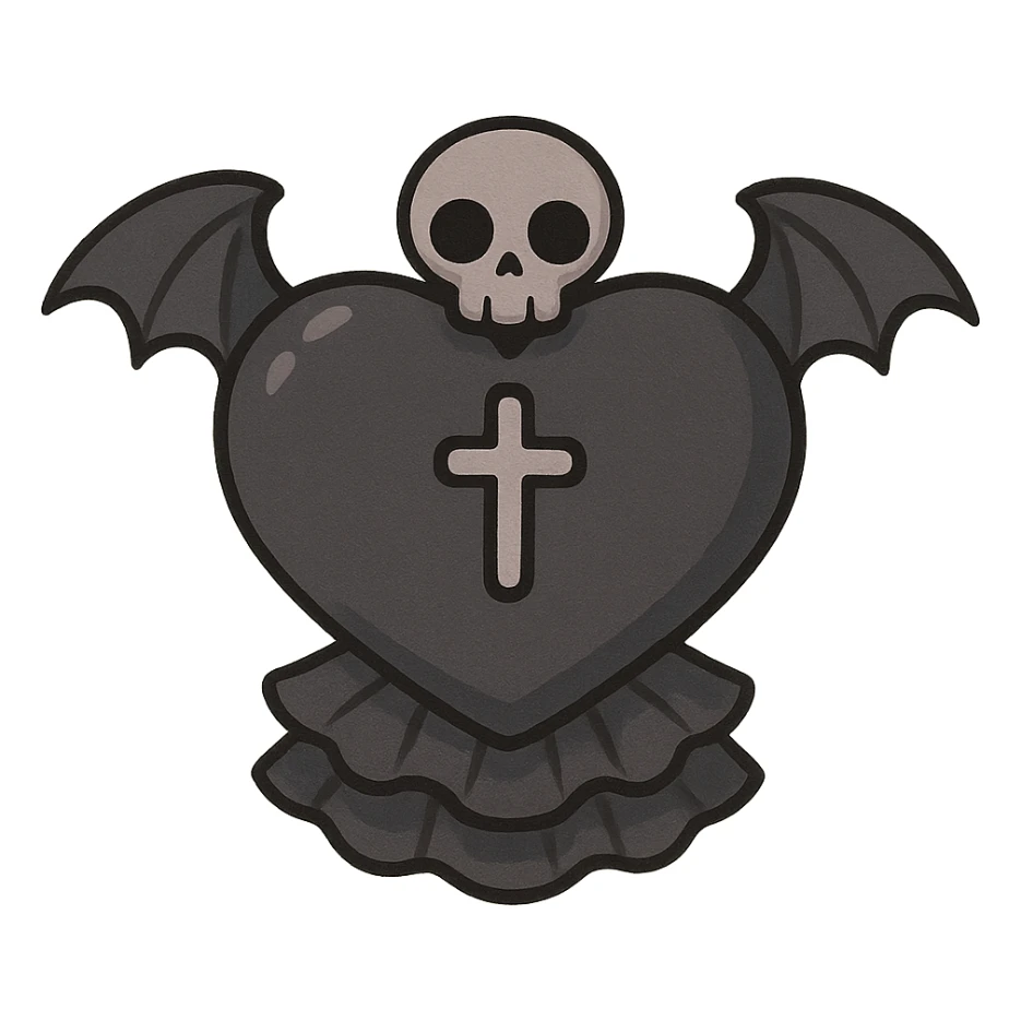 goth object sticker