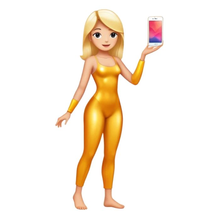 Abstract colorful Shiny La Creatura full bodyy  sticker