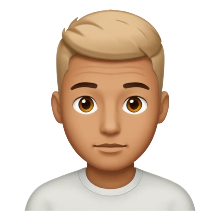 Man with short fade sticker