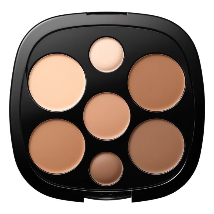 NYX Professional Makeup 3 Steps to Sculpt Face Sculpting Palette(sculpture,highlighter,powder)  sticker