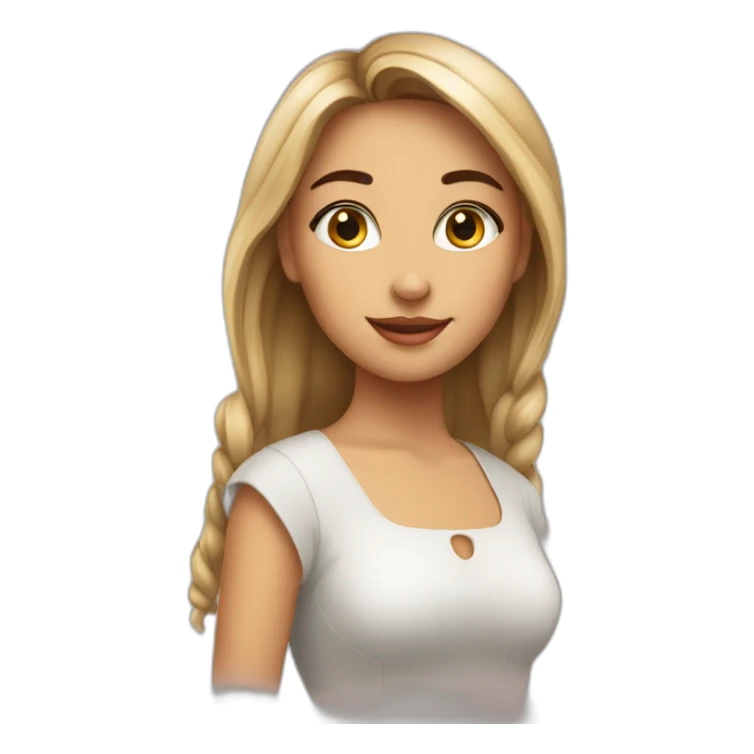 beautifull italian girl sticker