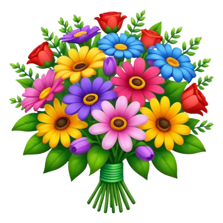 Flowers sticker