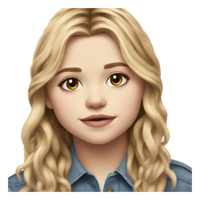 Emoji Chloe grace moretz heart sticker