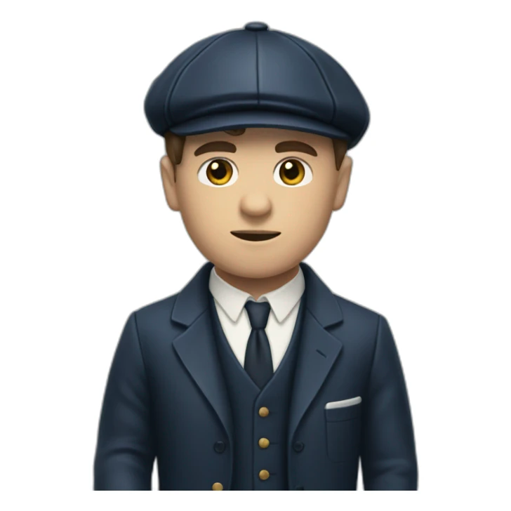 tommy shelby playing football sticker