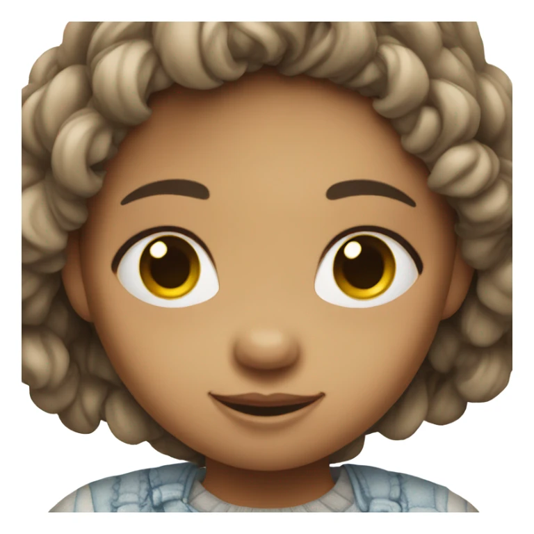 A girl wearing a stitch shirt sticker