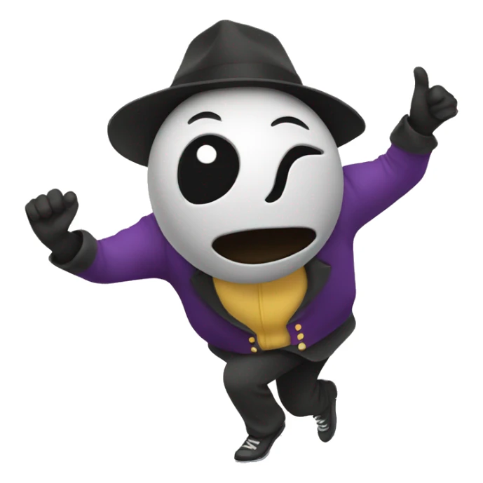 Escarabajo bailando sticker