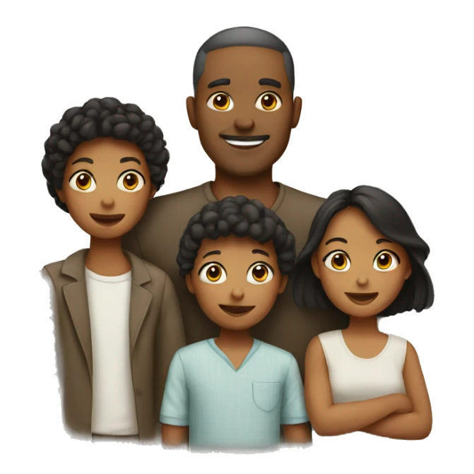 Family with love  sticker