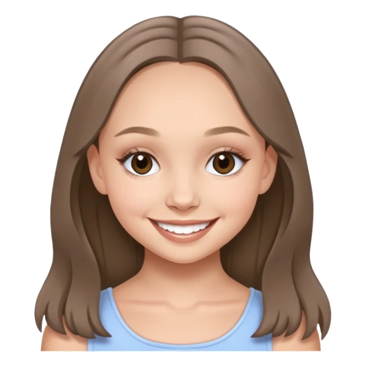  Make me an emoji of  Maddie Ziegler  sticker