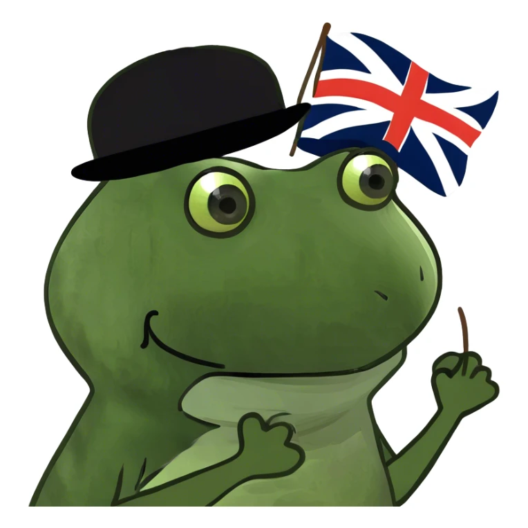 The British show coming, the British show coming sticker