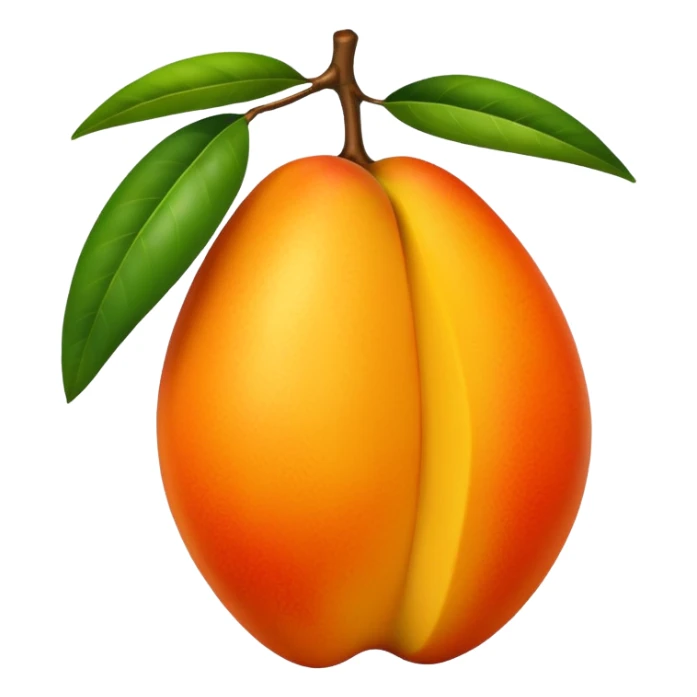 tropical mango sticker