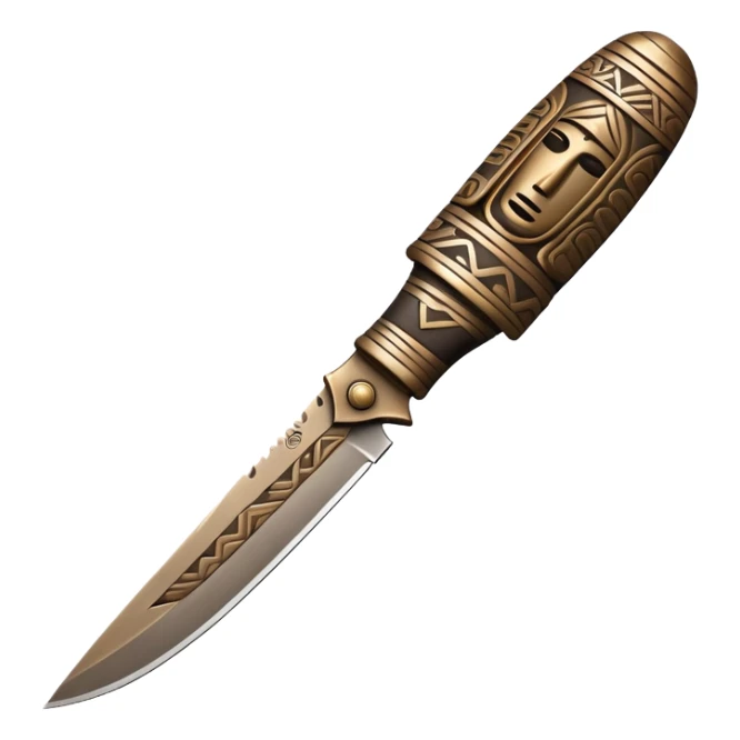 Tumi knife from Chimu culture sticker