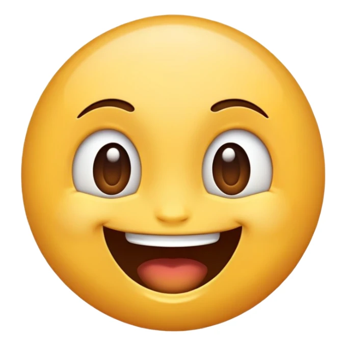 I am feeling excited and pumped and energetic. Generate an emoji for me sticker