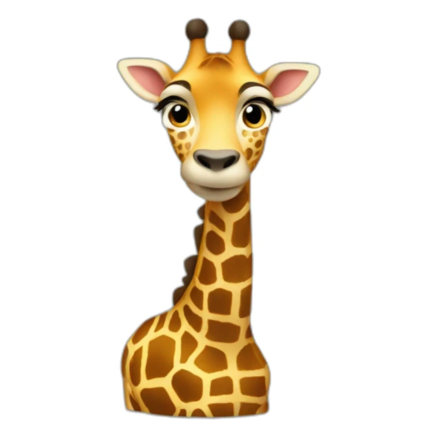 girafa fitness sticker