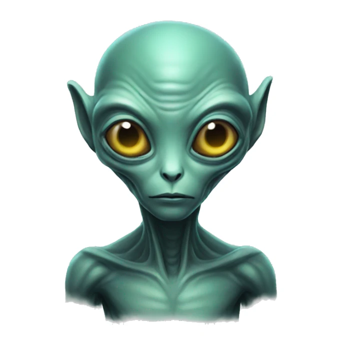 Alien sticker