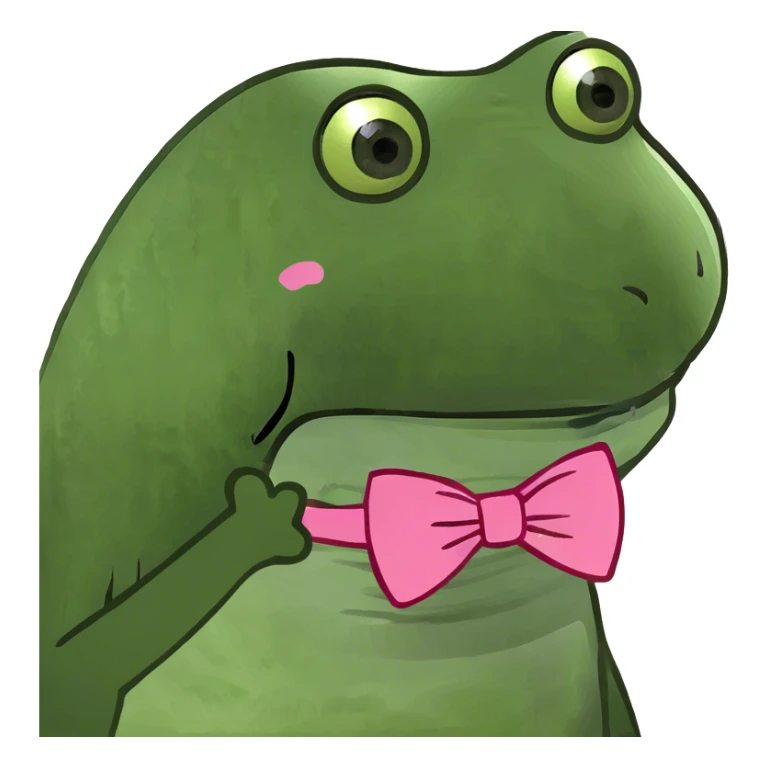 Cute baby pink heart  sticker