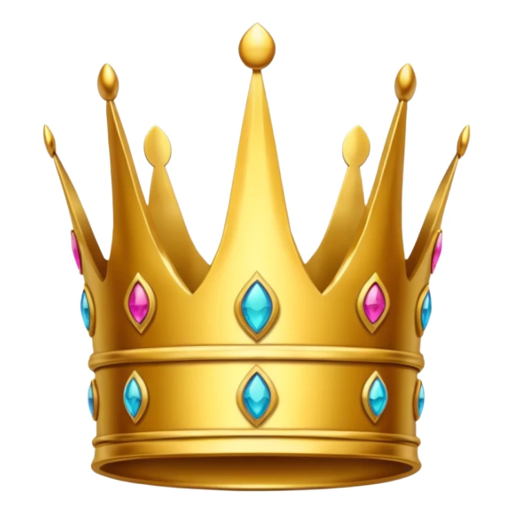 golden crown royal without too many details sticker