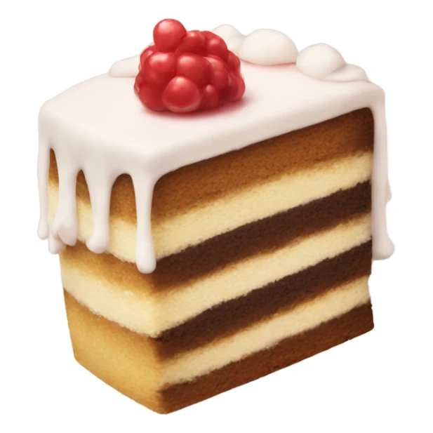 a piece of cake sticker