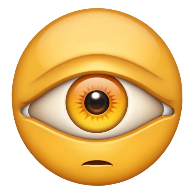 fai un emoji ti tengo di occhio sticker