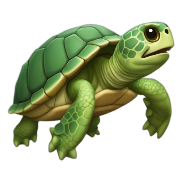 Tortue mort sticker