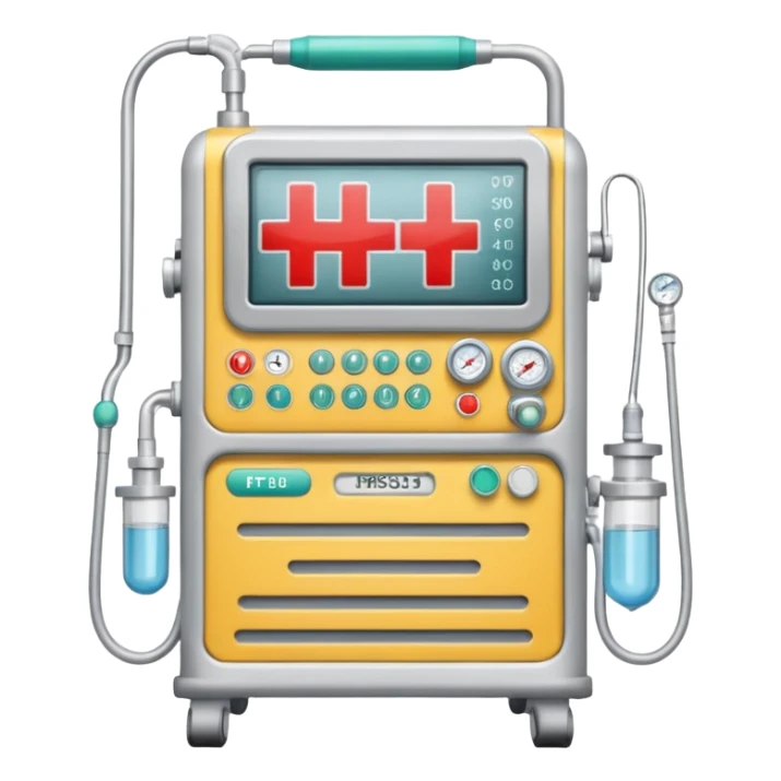 medical life support apparatus sticker