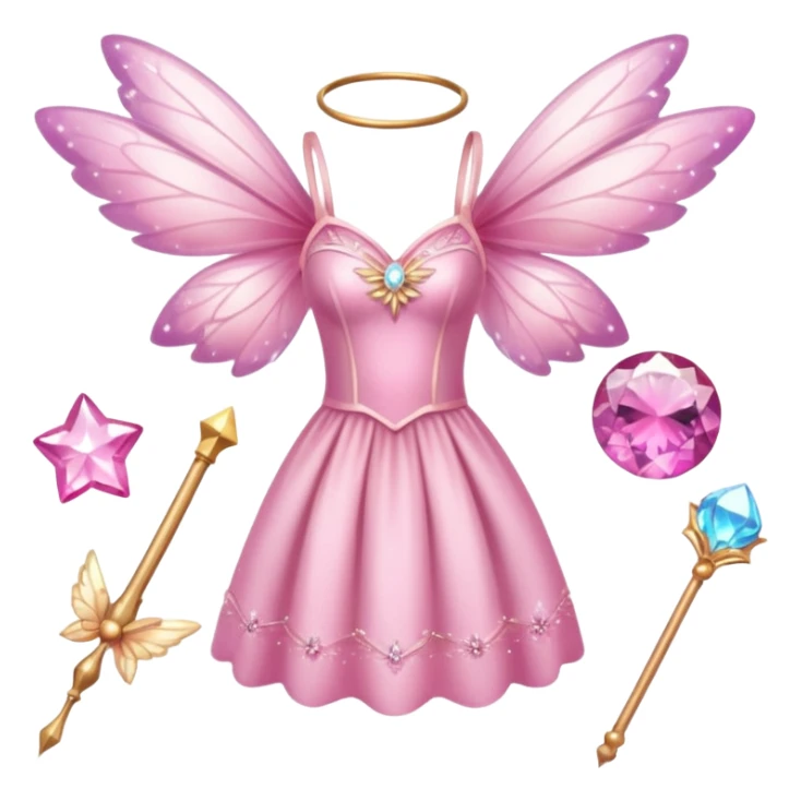 pink fairy girly aestetic items sticker