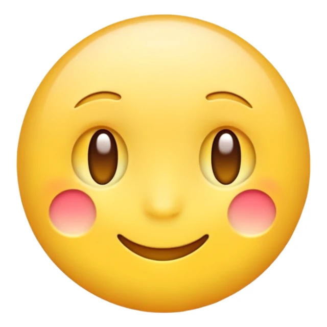 An IPhone  yellow emoji face, delulu, dreamy sticker