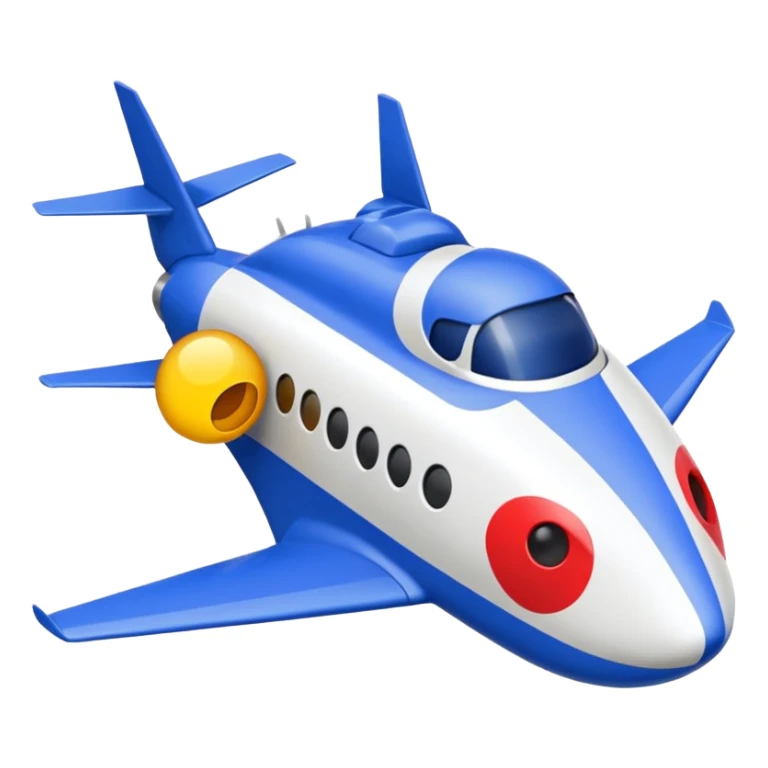 Inima mov cu trecere spre albastru si coada de drăcușor sticker