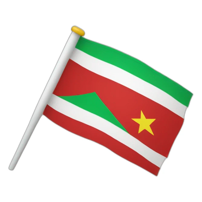 flag of the republic of the rif sticker