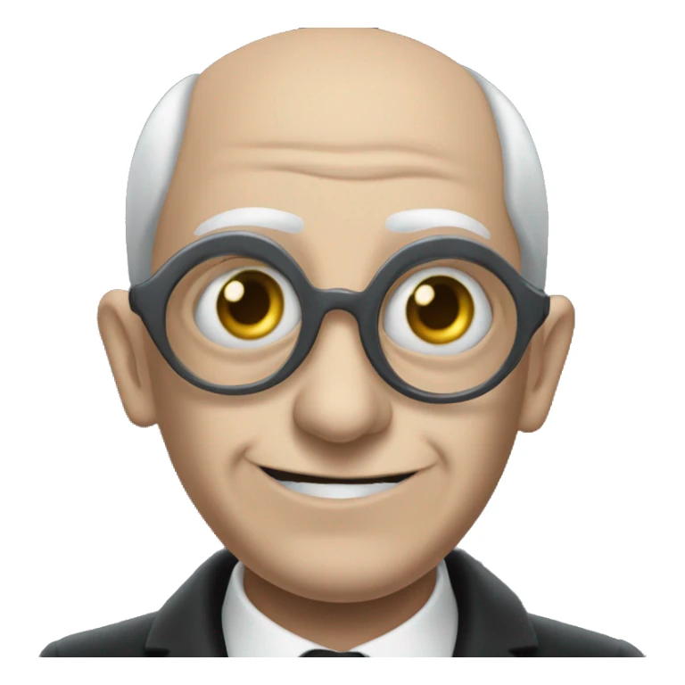 Un escargot membre de la famille Addams sticker