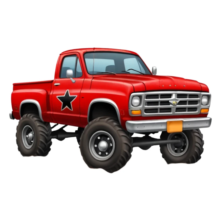 demolition derby pickup truck sticker