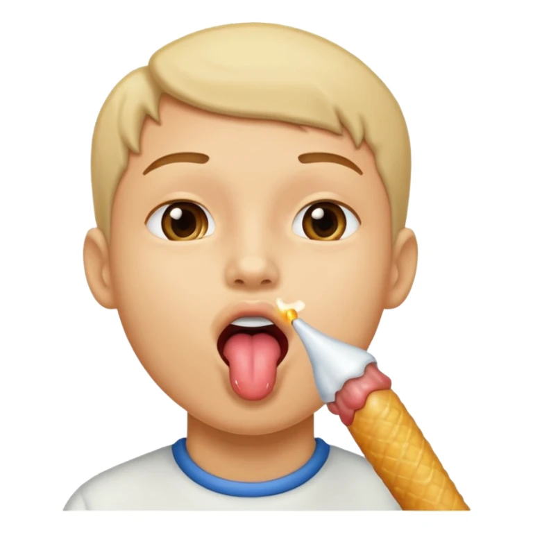 tongue licking the tip of a penis sticker