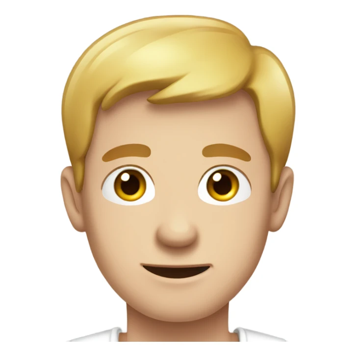 portrait english man, upper body, from chest, cartoon sticker