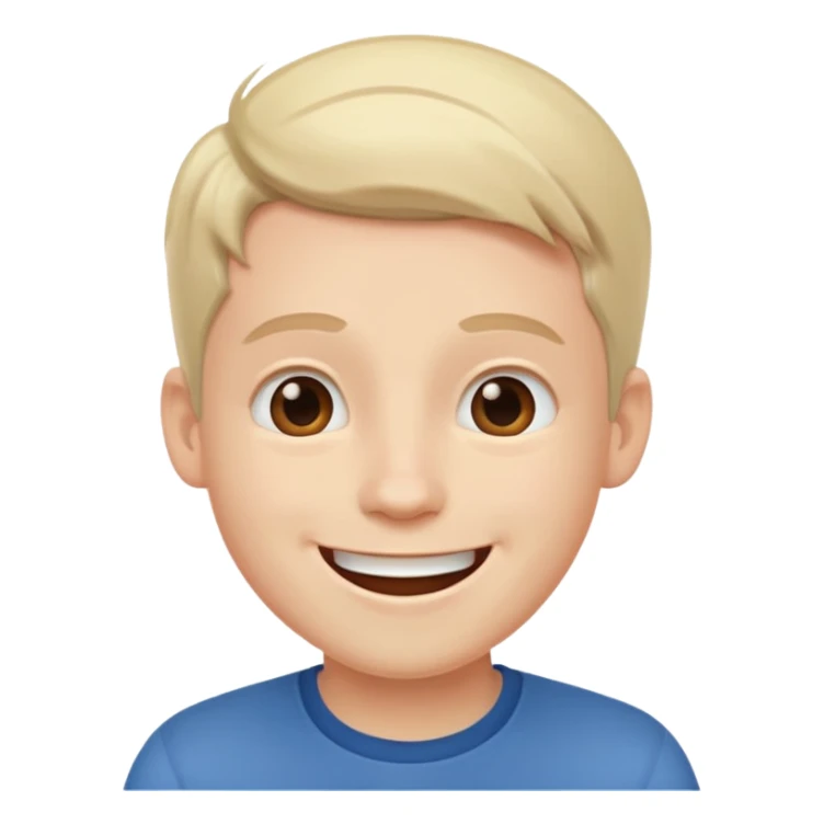 garcon blanc qui discute avec des plusieurs amis sticker