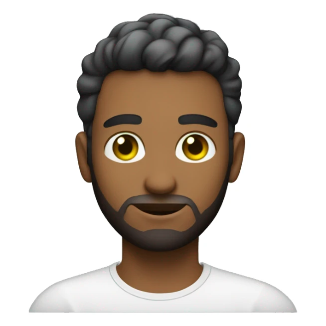 Developer with a MacBook Pro. A white guy, 29 years old, with green eyes, no glasses, short haircut, no beard and mustache sticker