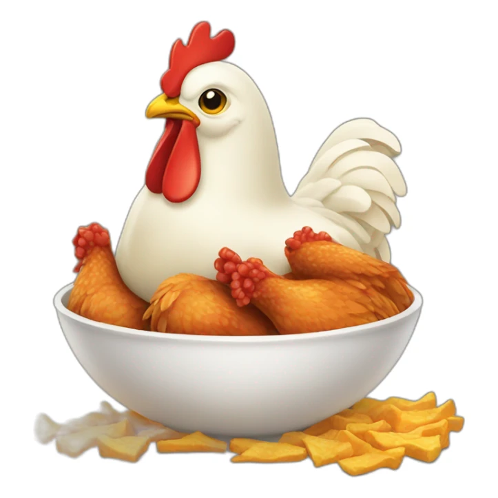 chinese food chicken sticker