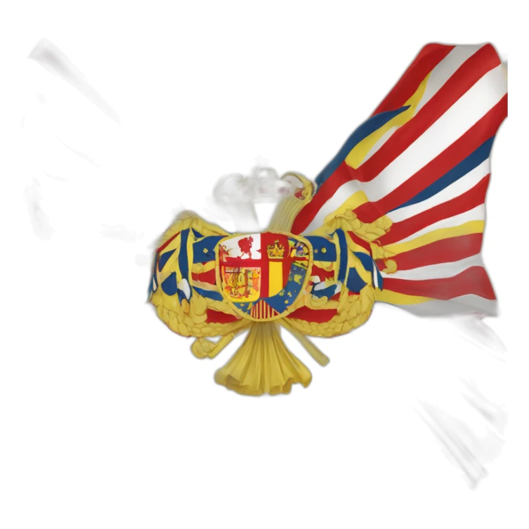 bandera del imperio español  sticker