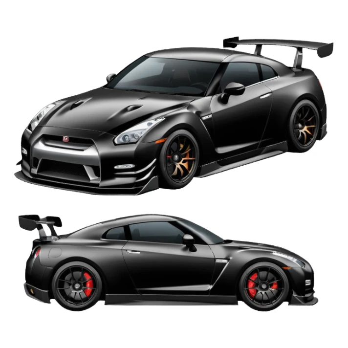 GTR35 full body kit sticker