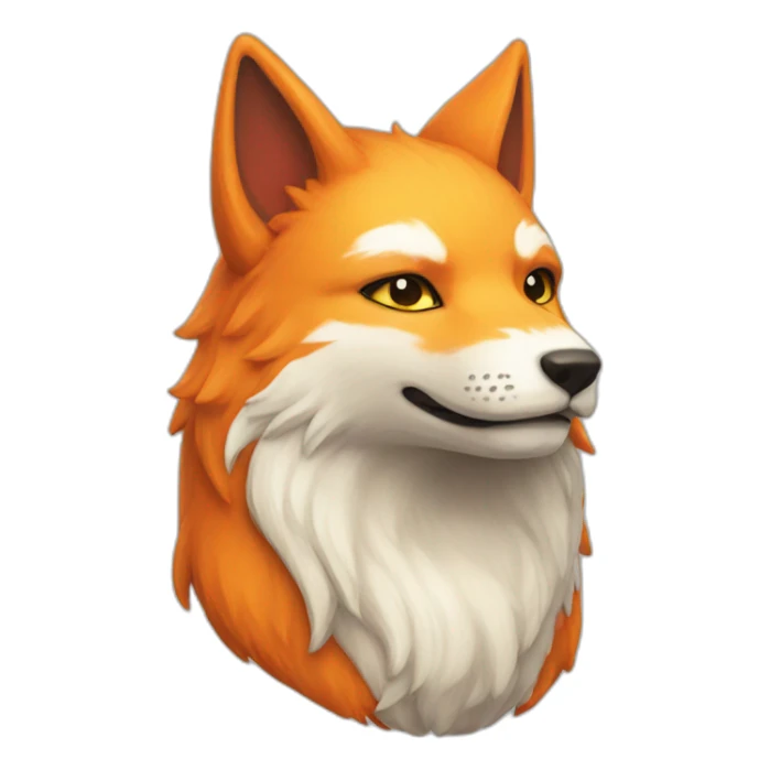 super-kitsune sticker