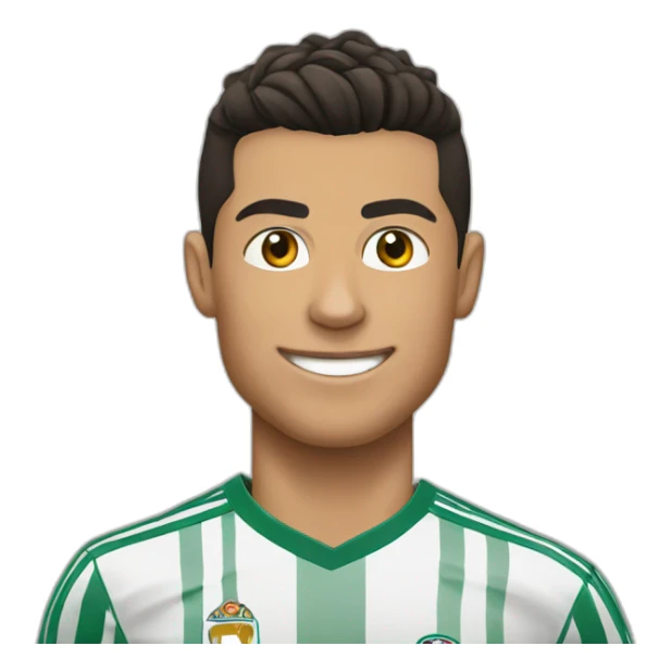 Cristiano Ronaldo the footballer sticker