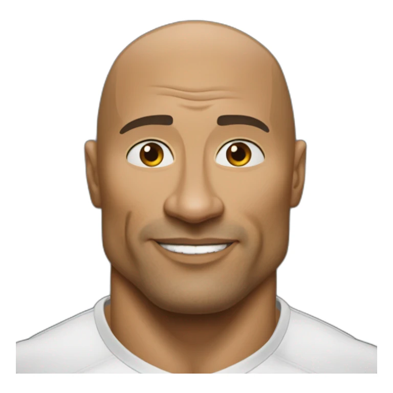 Vladimir Poutine qui fronce un sourcil comme Dwayne Johnson sticker