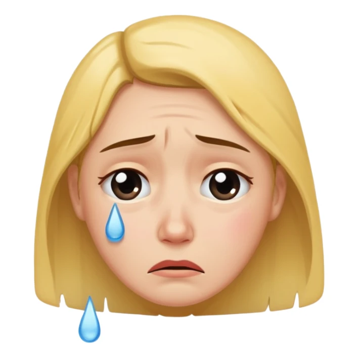 Üzgün kslp sticker