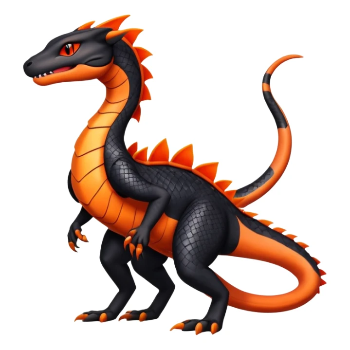 Salandit-Salazzle-Litten-Hybrid (Full body) sticker
